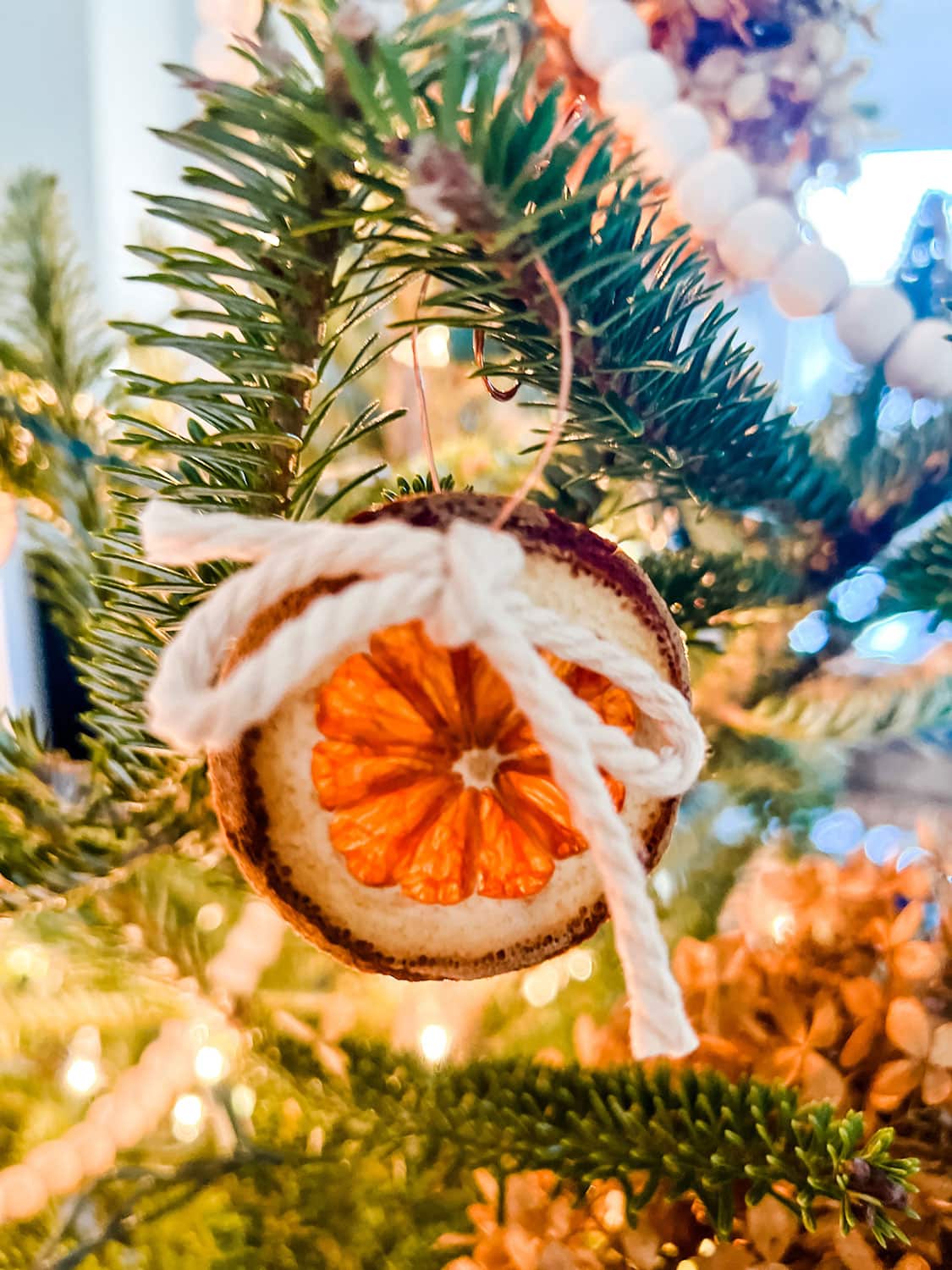 How to Decorate a Kitchen Christmas Tree All Natural | Most Lovely Things