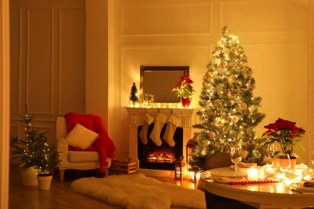 How to Hang Christmas Lights Indoors – Ollny