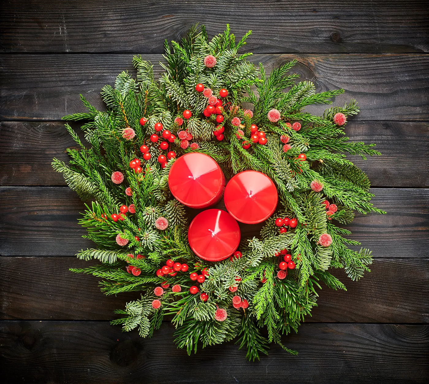 How to Make an Advent Wreath: Natural, Personal and Made with Fresh Fi –  Keinachtsbaum®