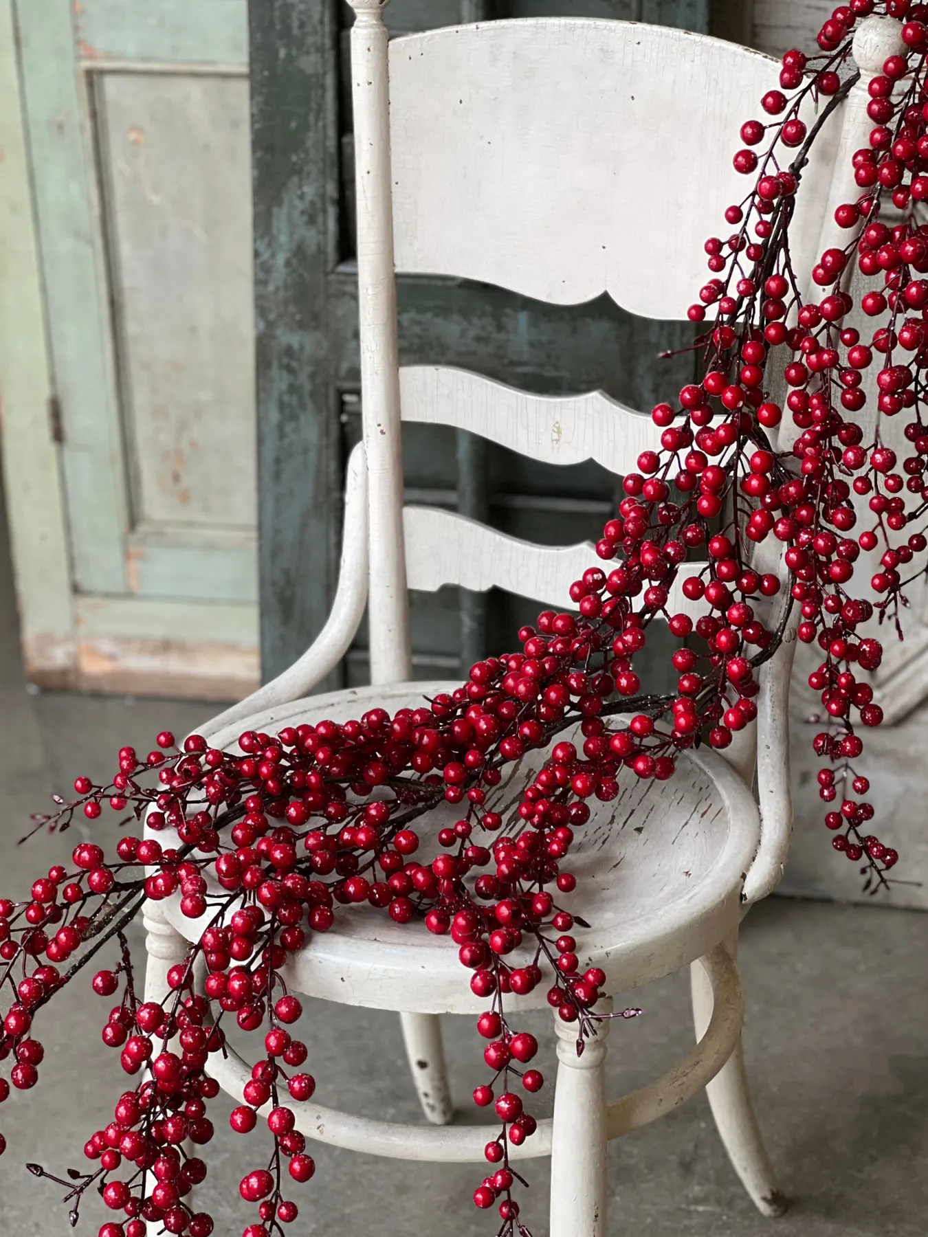 Iced Weatherproof Berry Garland | 5' - Lancaster Home & Holiday