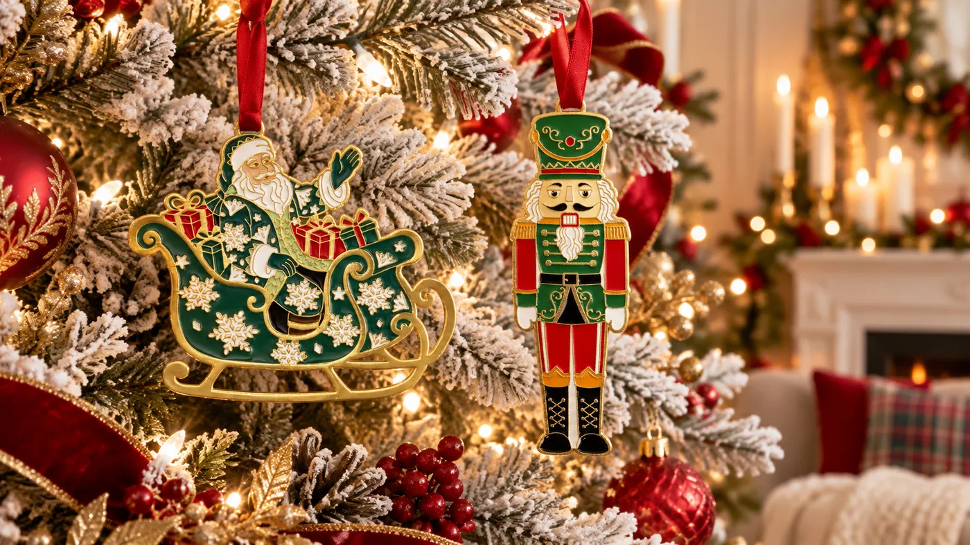 Introducing Enamel Ornaments from Fitz & Floyd - Silversuperstore.com Blog