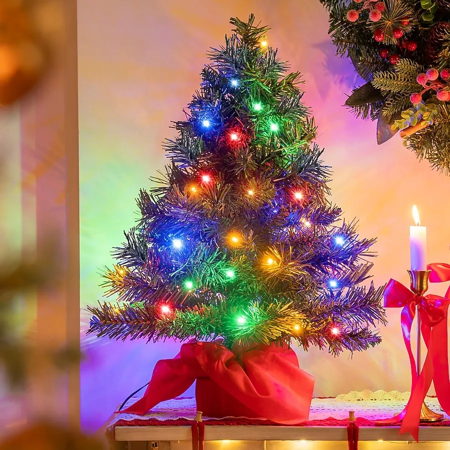 Iridescent Christmas Lights Christmas Tree Timer Novelty Classic Christmas Lights Treetime