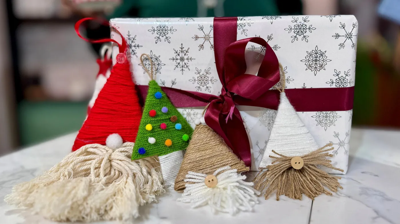 Jacqui's Crafty Christmas Decorations - BBC