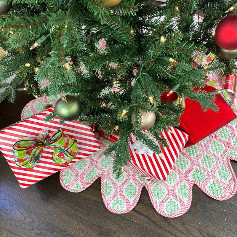 Jingle Bells - Quilted Christmas Tree Skirt | SmithHönig