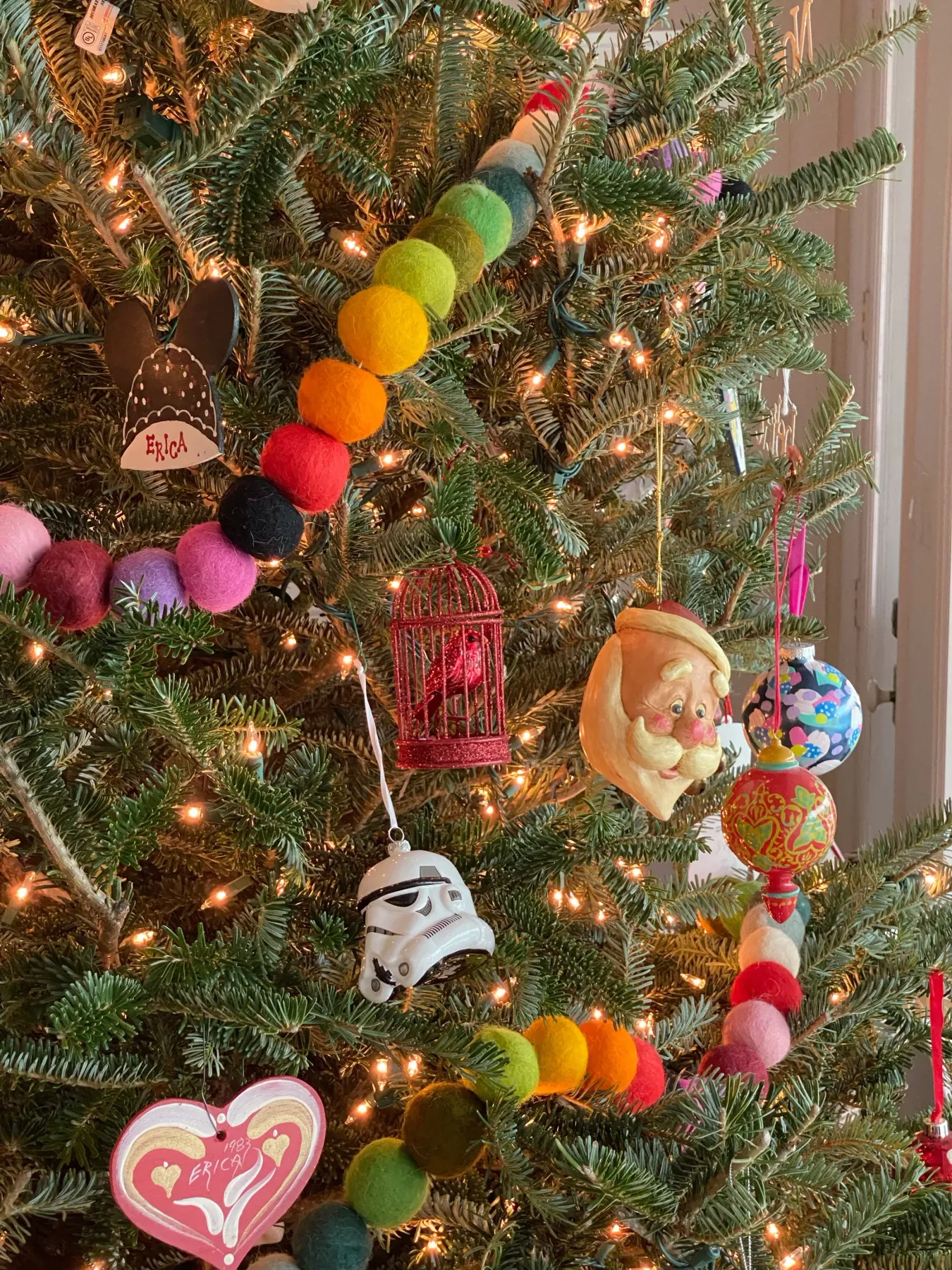Jumbo Multicolor Wool Felt Ball Garland — NEIGHBORHOOD POP UP SHOP