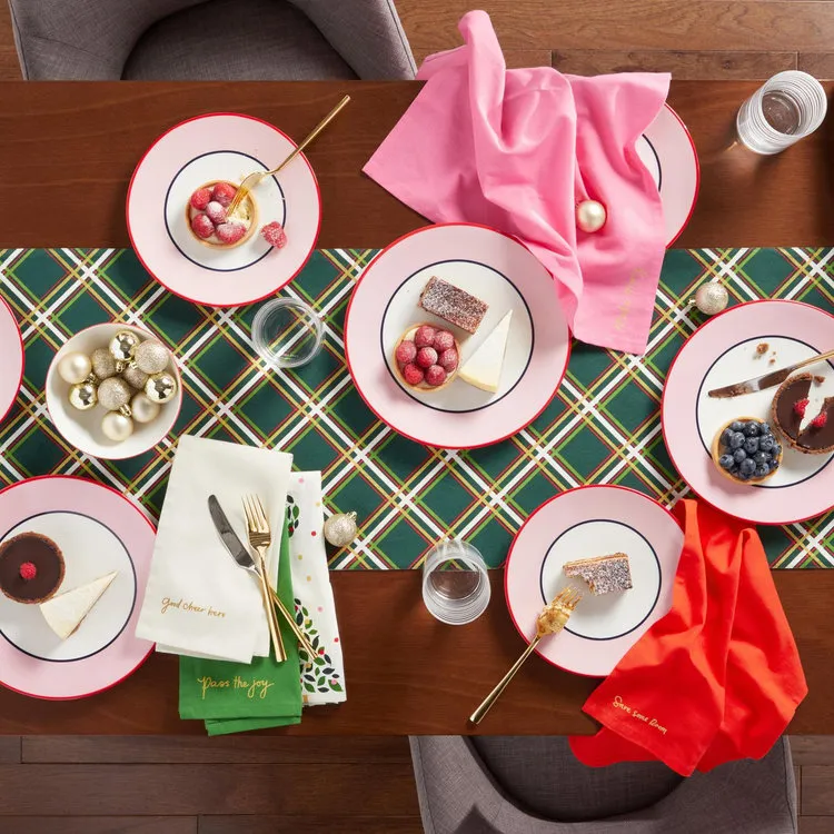 kate spade new york, Holiday Confetti Acrobat Table Runner | Zola