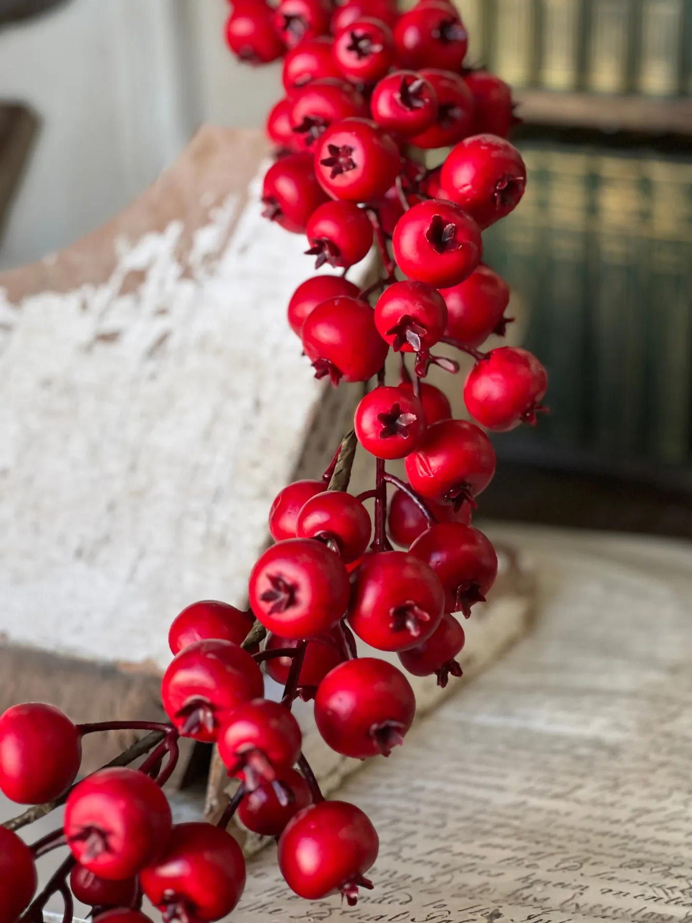 Keepsake Berry Garland | 6' | Red | NEW CLOSEOUT! From $13.95 - Lancaster Home & Holiday