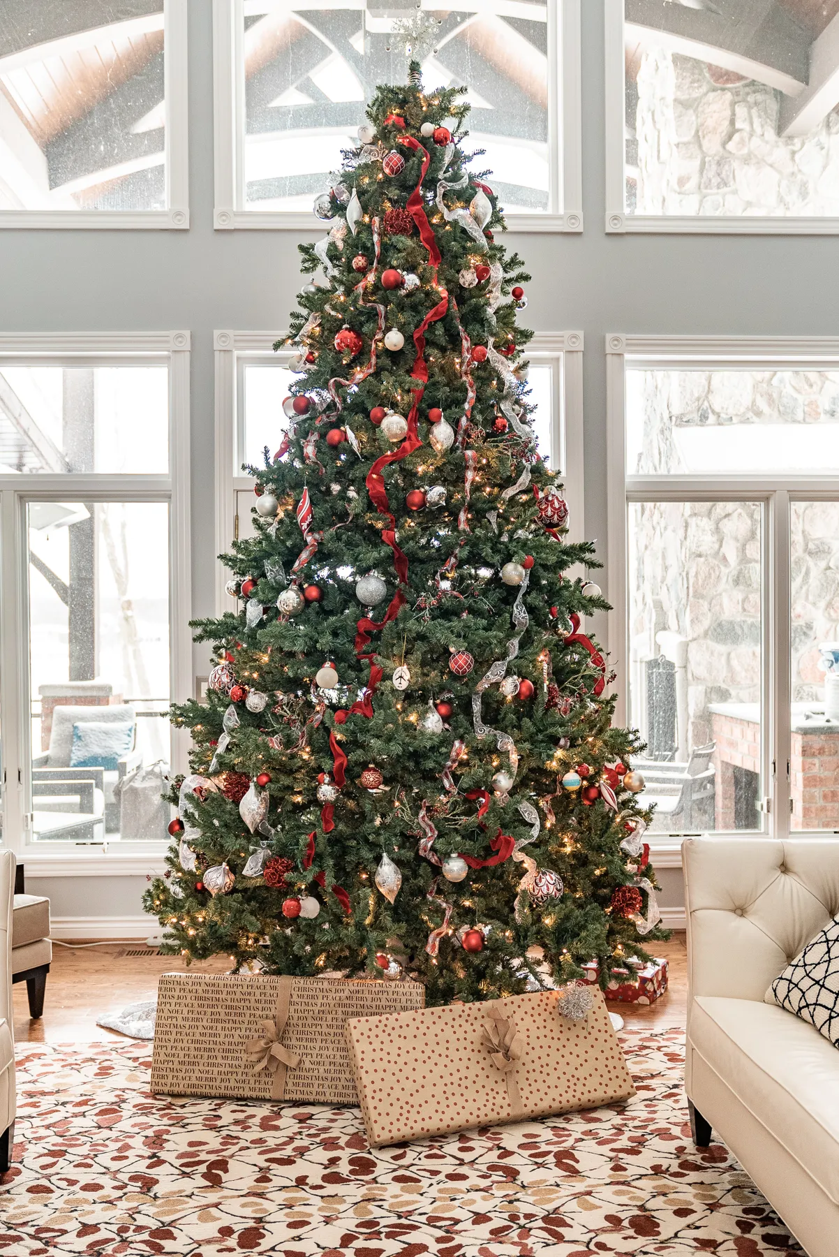 Large Christmas Tree Guide: How to Choose the Perfect Size for Your Home -  Claire Mac