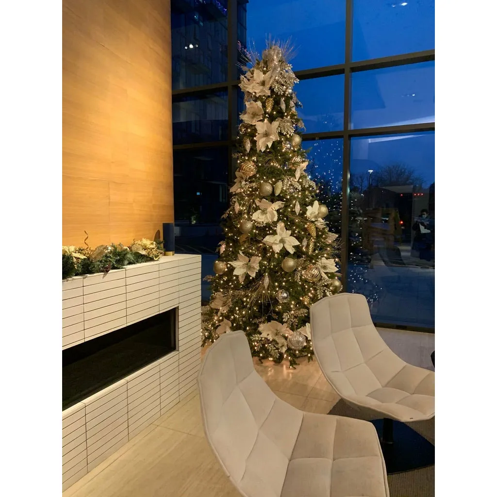 Lifelike Trees with White Lights – Bloompop