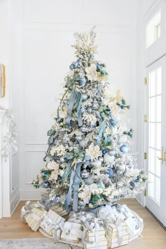 Light Blue Christmas Ornaments - Designer Picks | Foter