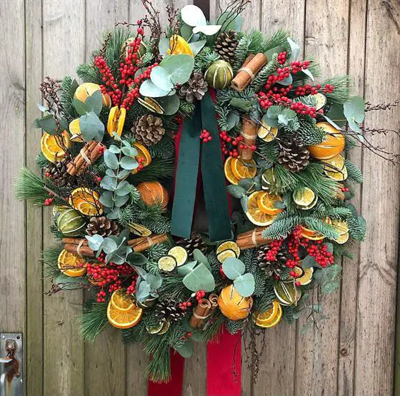 Luxury Scented Christmas Wreath