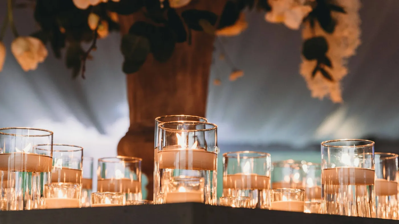 Make a DIY Candle Centerpiece Using Only Dollar Tree Items - Dengarden