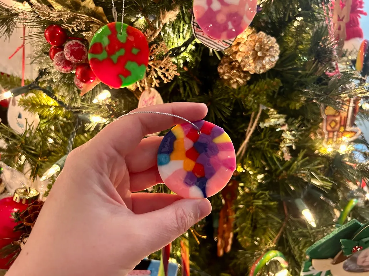 Melted Pony Bead Christmas Ornaments: A Fun & Festive Kids Craft - the 'hood magazine