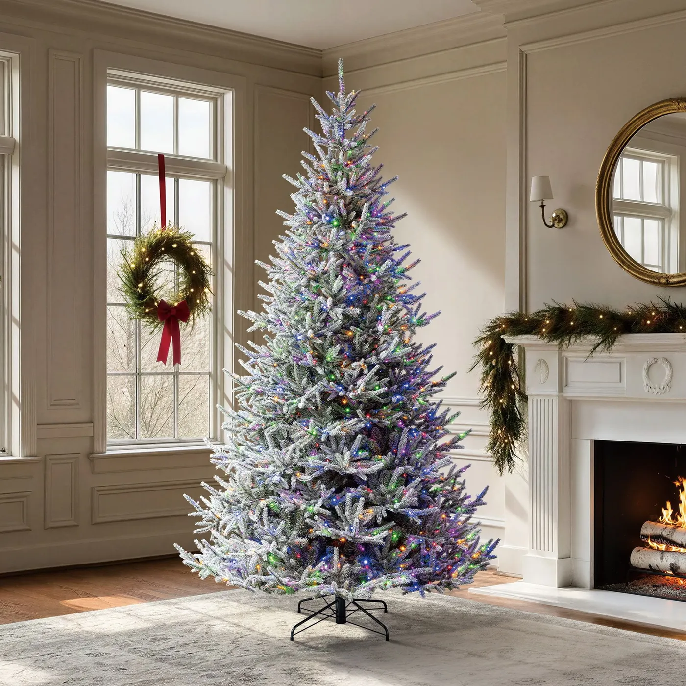 Member's Mark 9' Pre-Lit Snowy Georgia Christmas Tree - Samsclub.com