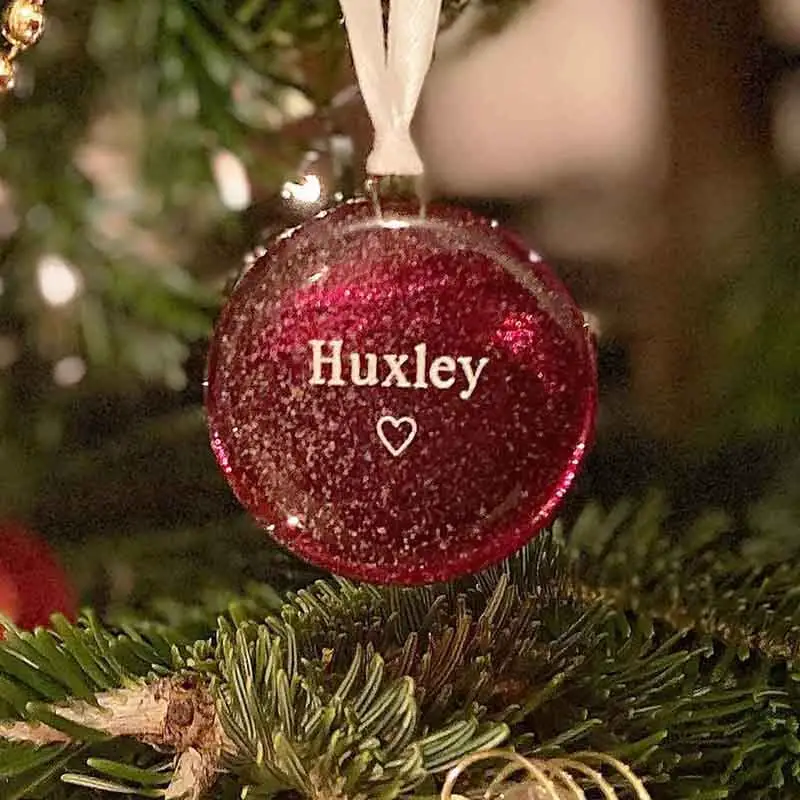 Memorial Christmas Decoration - Bereavement Christmas Baubles