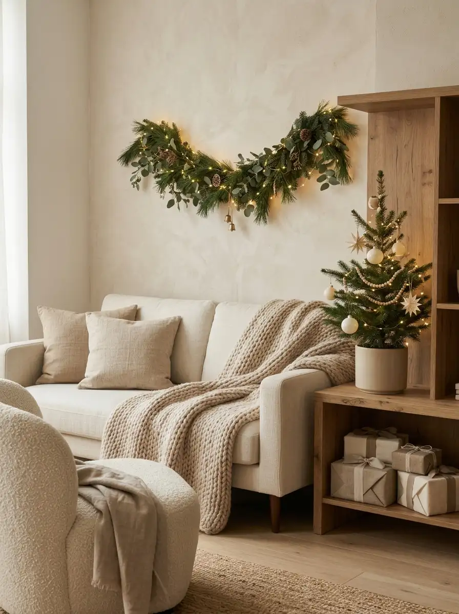 Minimalist Christmas Decor for Apartment: 17 Ideas