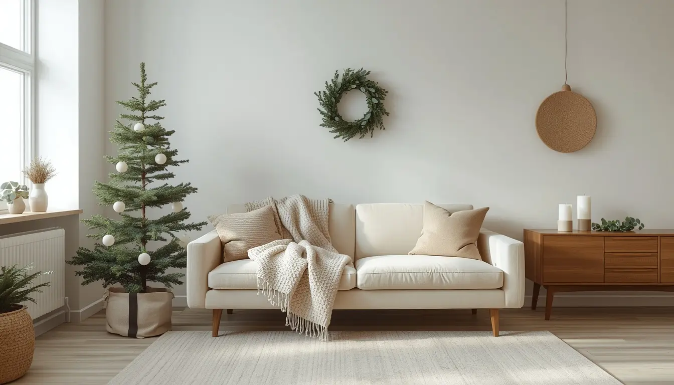 Minimalist Christmas Decor for Apartment: 17 Ideas