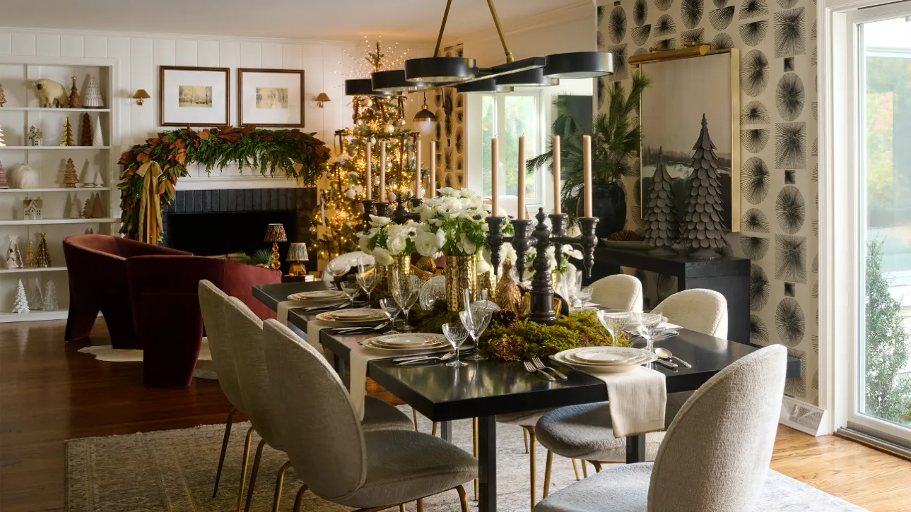 Modern Vintage Home's Sophisticated Winter Wonderland