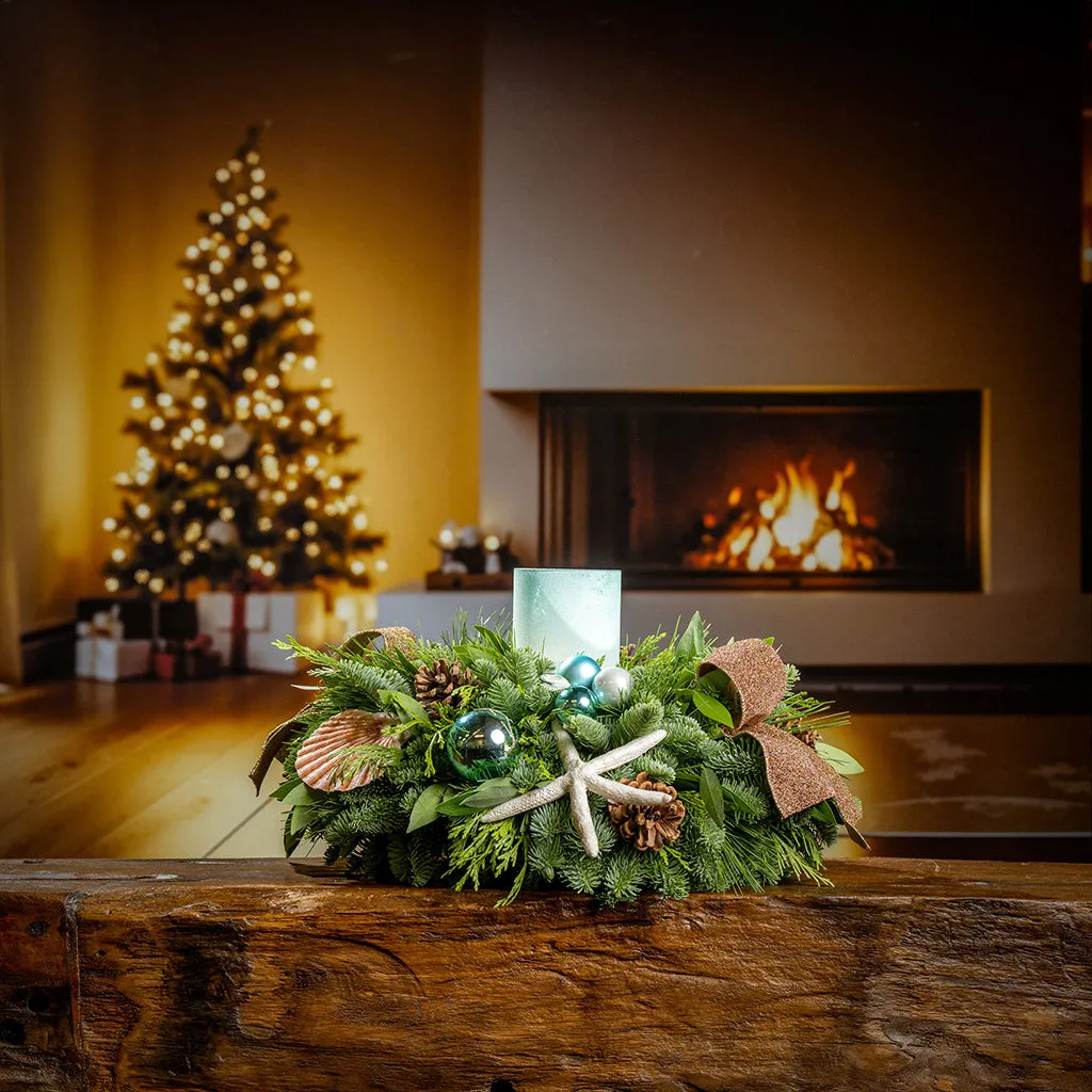 Nautical Centerpiece, Dual Lights | Lynch Creek Farm Centerpiece