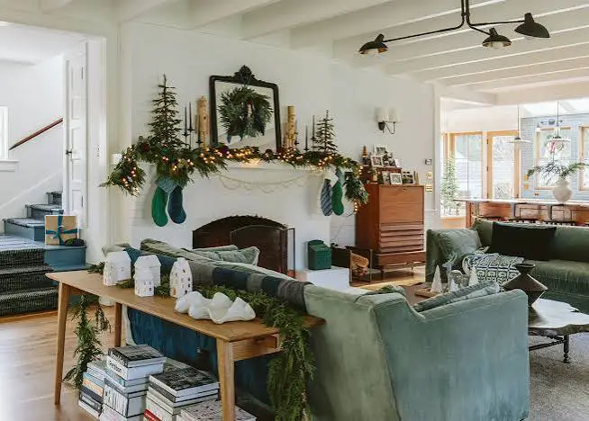 Need Christmas Decor Inspo?? Let's Try 3 Cozy, Inviting Scandi-Inspired Styled Out Setups - Emily Henderson