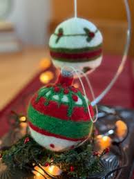 Needle Felted Ornaments