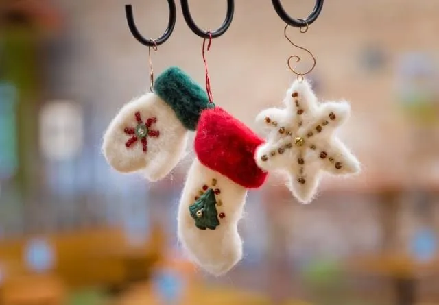 Needle Felted Ornaments : Duluth Folk School