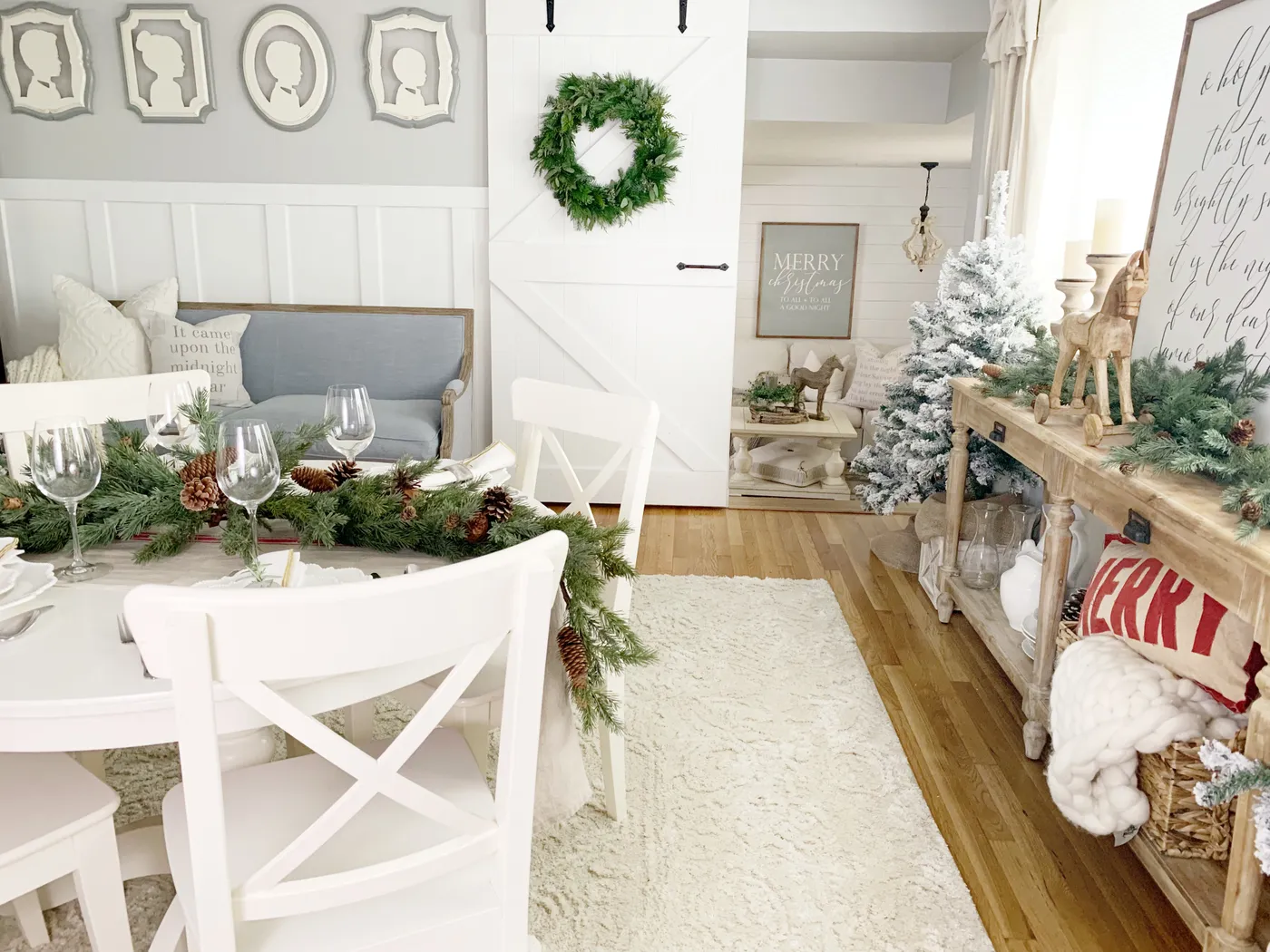 Neutral Farmhouse Holiday Home Decor | Mohawk Home