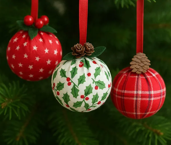No Sew Fabric Christmas Ornaments No-Sew Christmas Crafts Ben Franklin  Crafts And Frame Shop