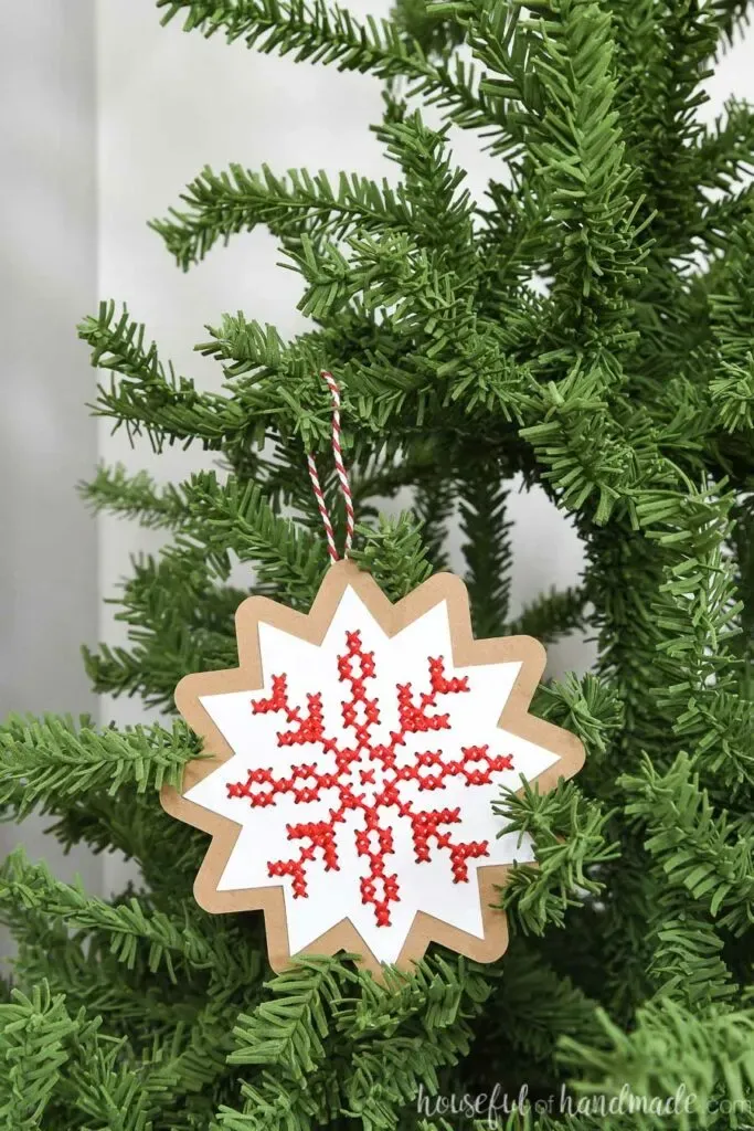 Nordic Cross-Stitch Ornaments