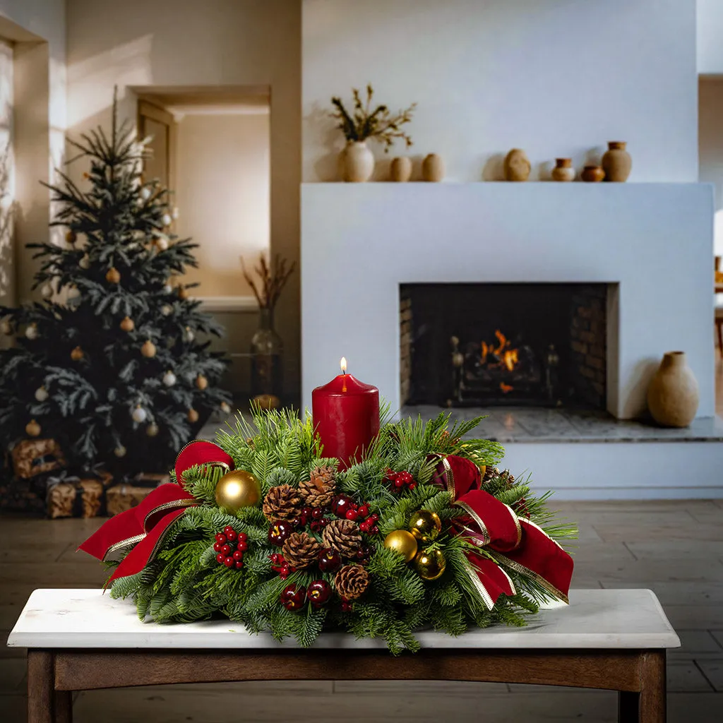 Northwest Pillar, Dual Lights | Lynch Creek Farm Centerpiece
