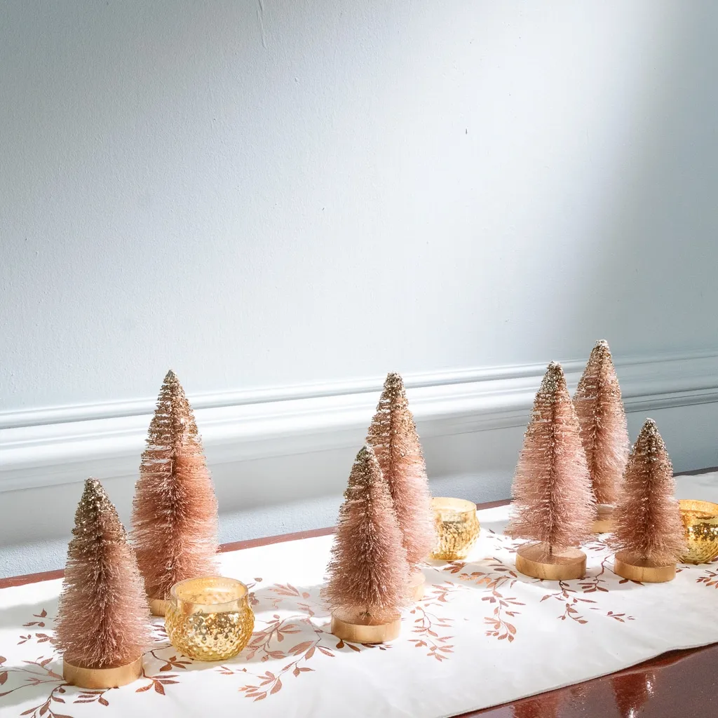 Nostalgic Bottle Brush Trees | Small | Living Beautifully