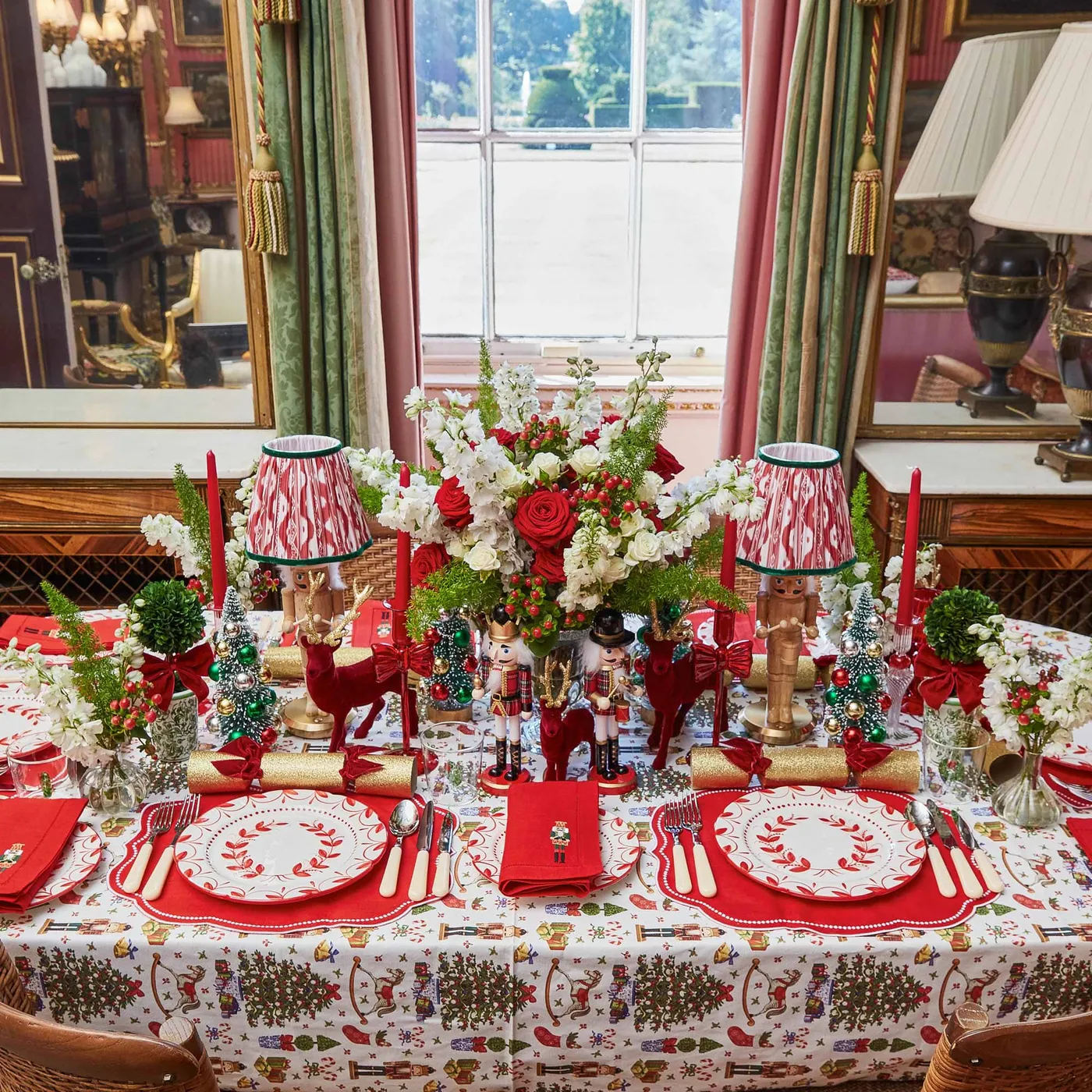 Nutcracker Christmas Table Setting Nutcracker Table Runner Nutcracker  Christmas Train Table Runner Quilt Or Velvet – MiravoCustom