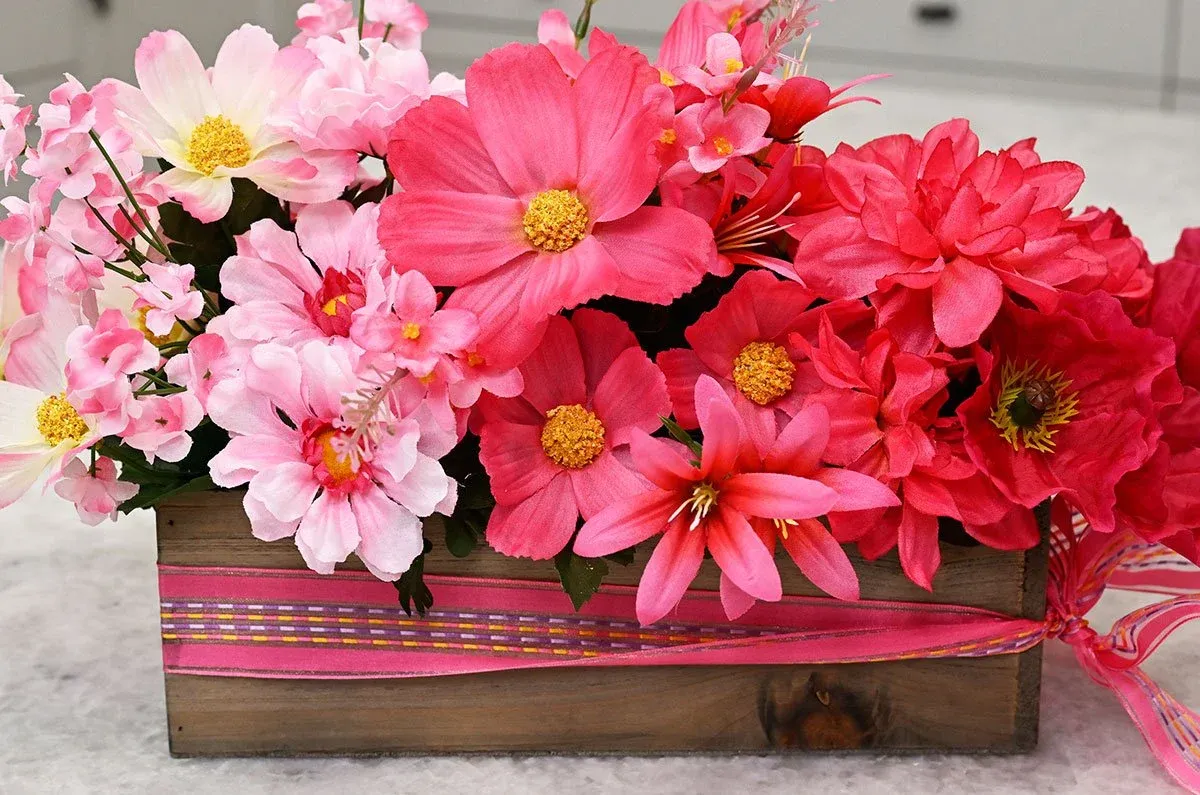 Ombré Faux Flower Arrangement! — J Schwanke's Life In Bloom