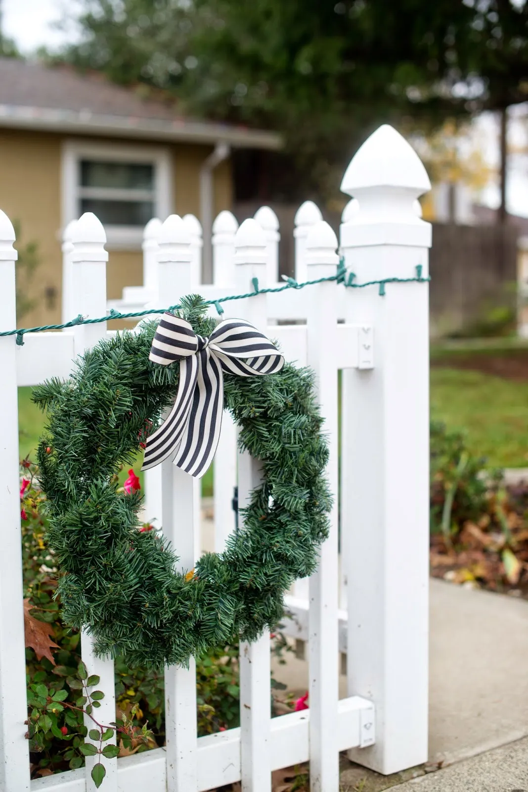 Our Christmas Decorated Front Porch — Domestic Fashionista