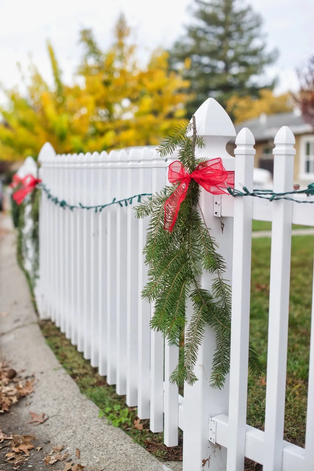 Our Christmas Decorated Front Porch — Domestic Fashionista