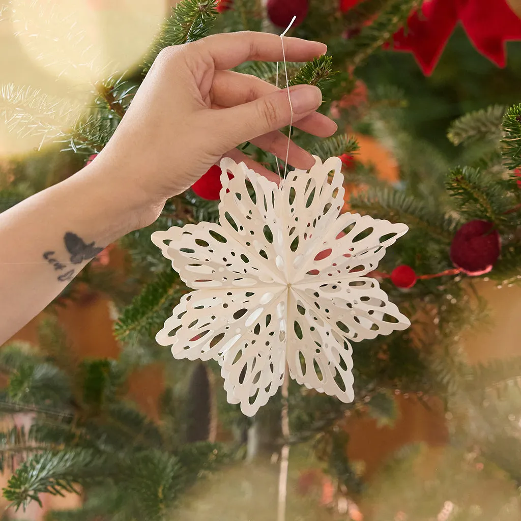 Paper Snowflake Set of 2
