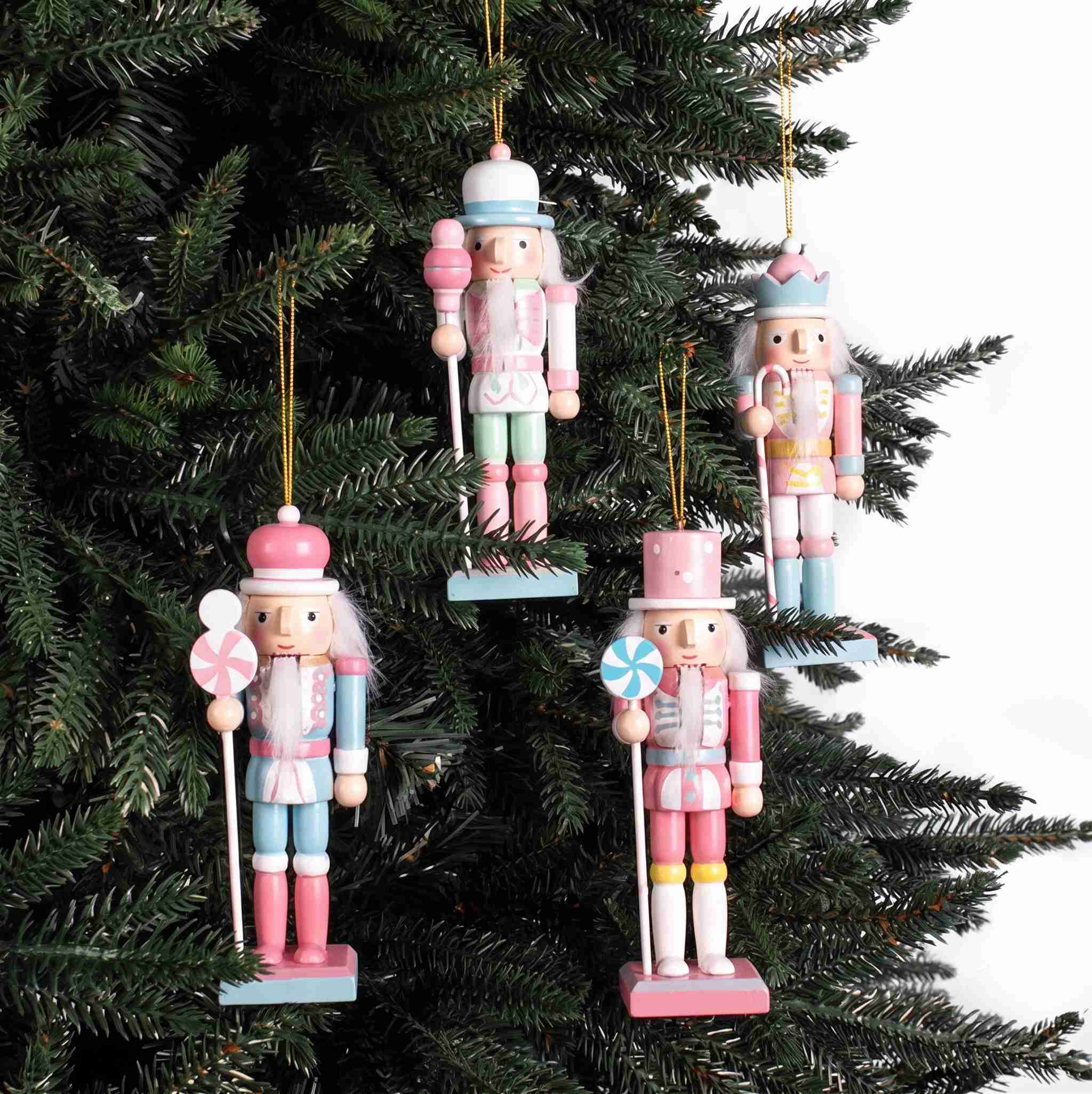 Pastel Parade Nutcracker Set by Masons Home Decor