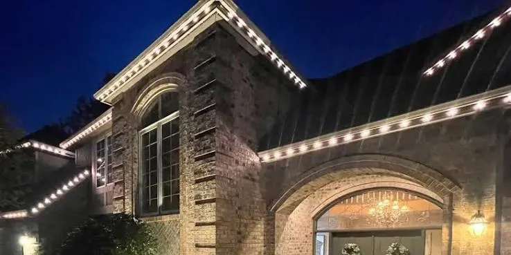 Permanent Holiday Lights San Antonio | Year-Round LED Lighting