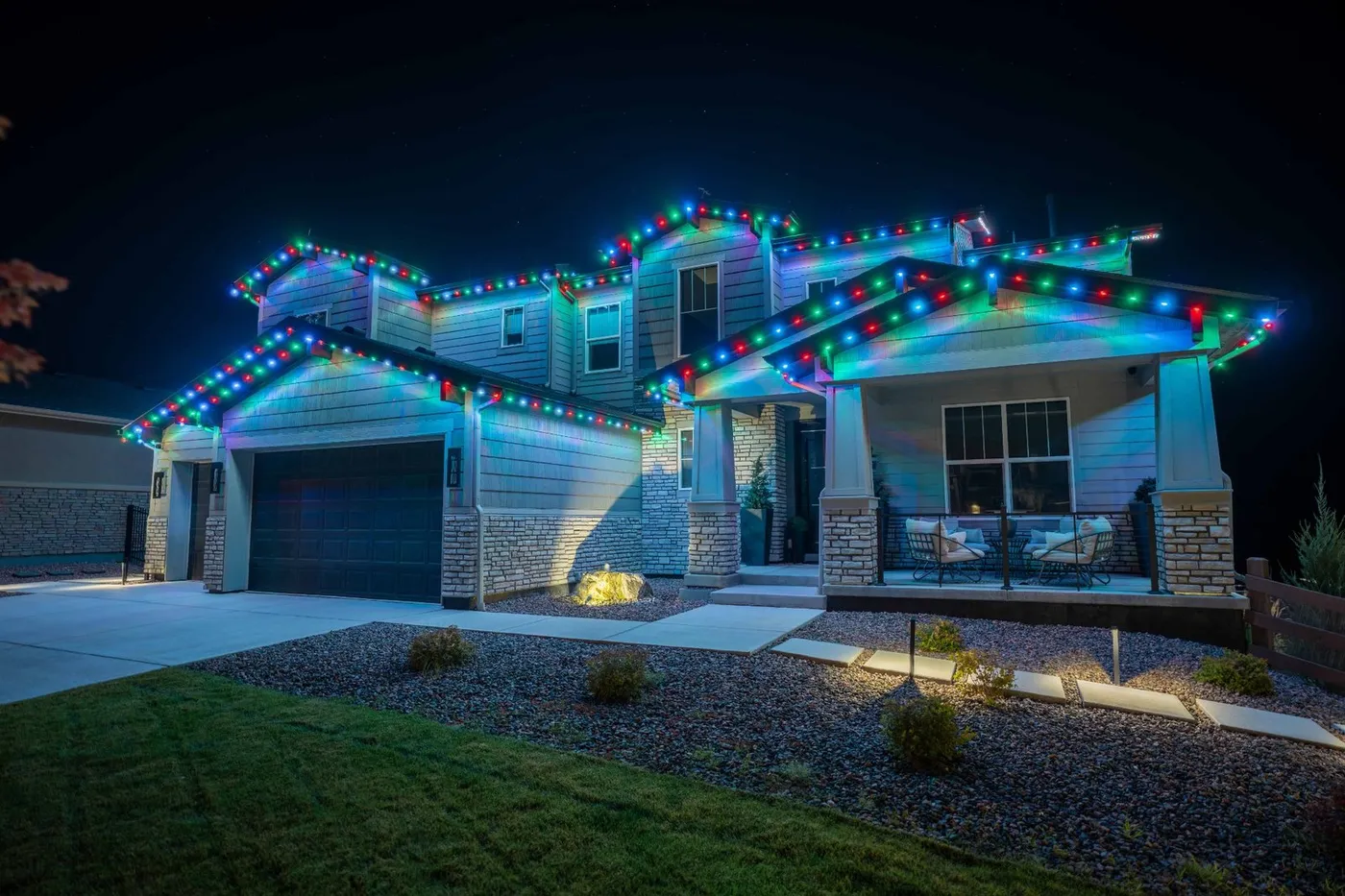 Permanent Roofline Lighting | Kansas City