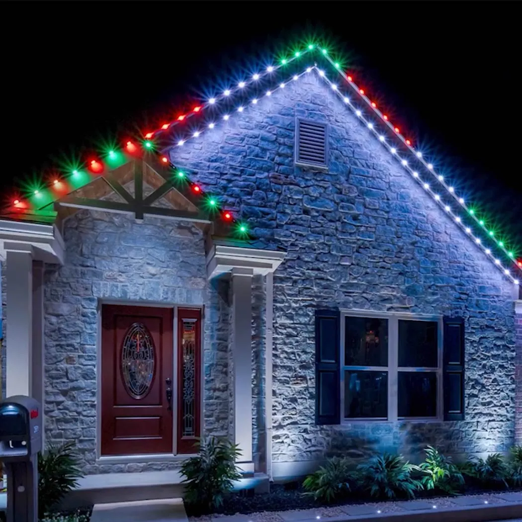 Permanent Roofline Lighting & Permanent Christmas Lights | Haven Light