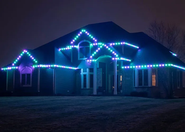 Permanent Roofline Lighting | Permanent LED | Night Owl Lighting