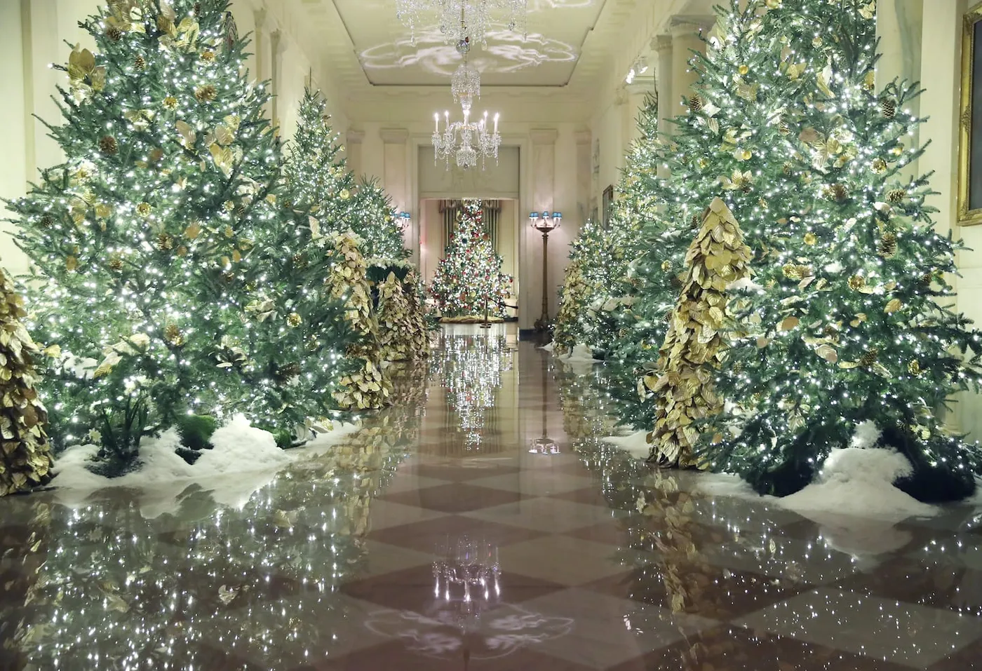 Photos: Patriotism is the theme of Christmas at the White House - The  Boston Globe
