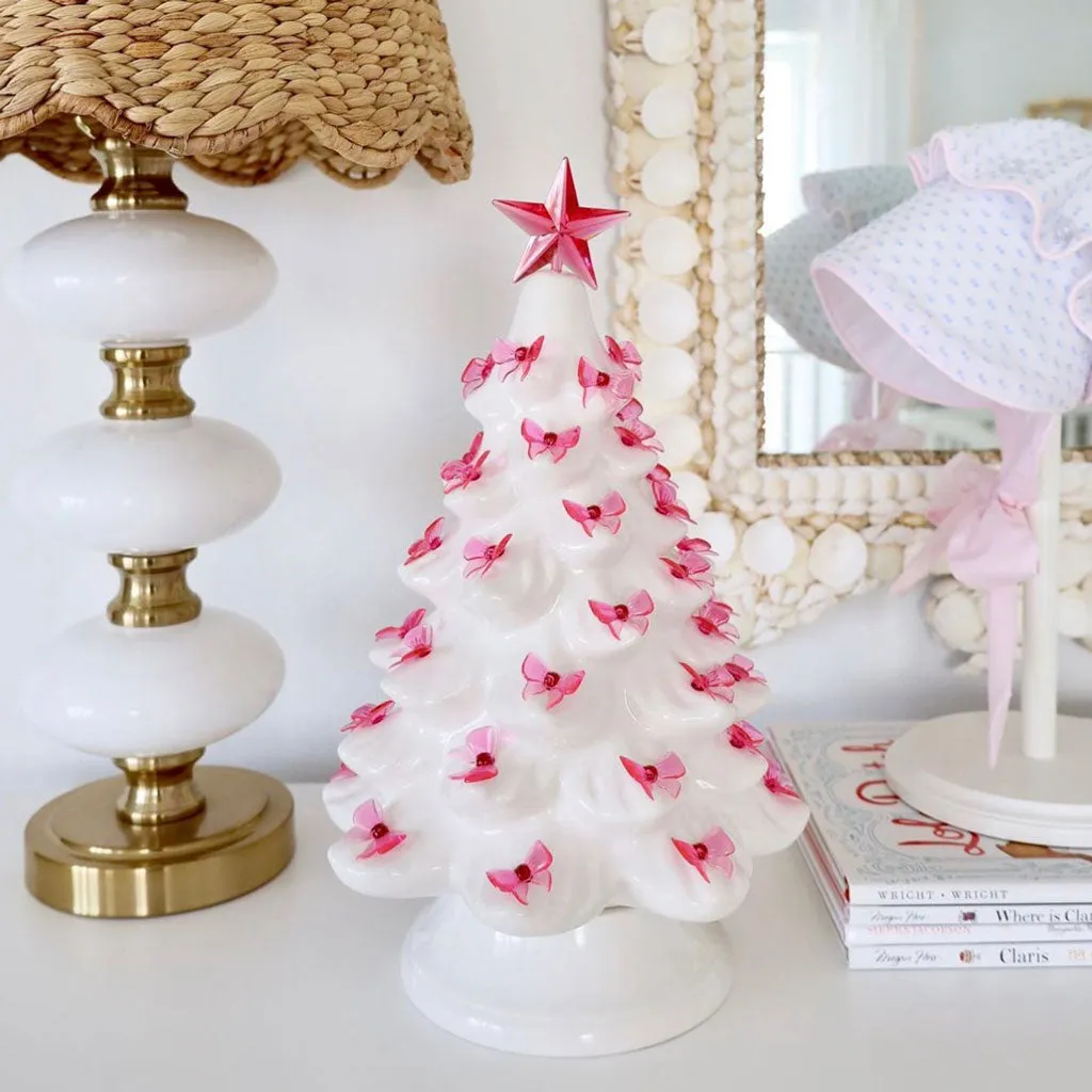 Pink Vintage Christmas Tree White 25 Best Christmas Tree Themes For  Decorating This Year