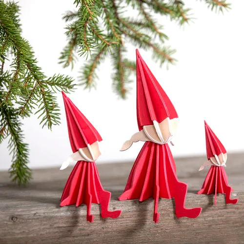 Plywood christmas decoration - ELF - dESIGNoBJECT - residential