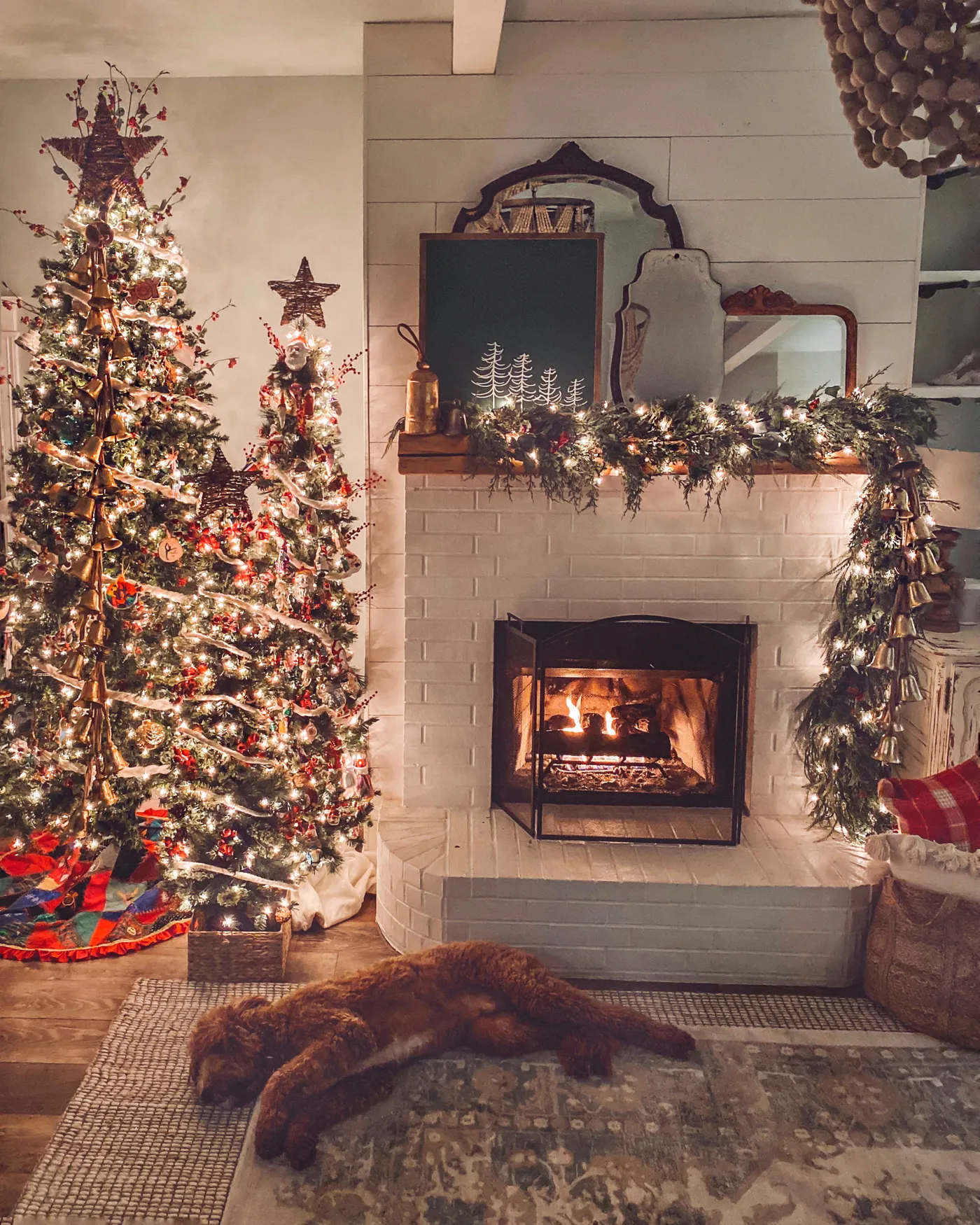 Pops of Red for Christmas - Cotton Stem