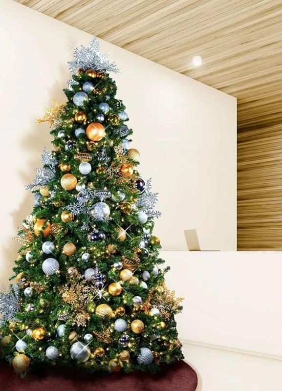 Pre-decorated Christmas Trees - Designer Picks | Foter