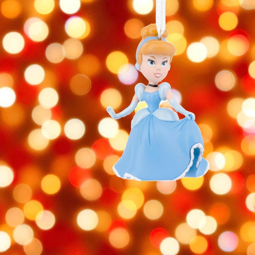 Princess Cinderella Ornament 2008 A Princess-Perfect Tree, Walt Disney's Cinderella QXD4114 Hallmark Ornaments