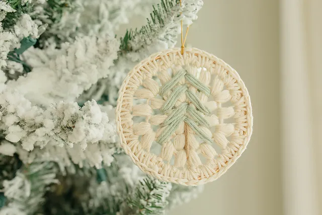 Ravelry: Snowbound Christmas Ornament pattern by Christina Smith