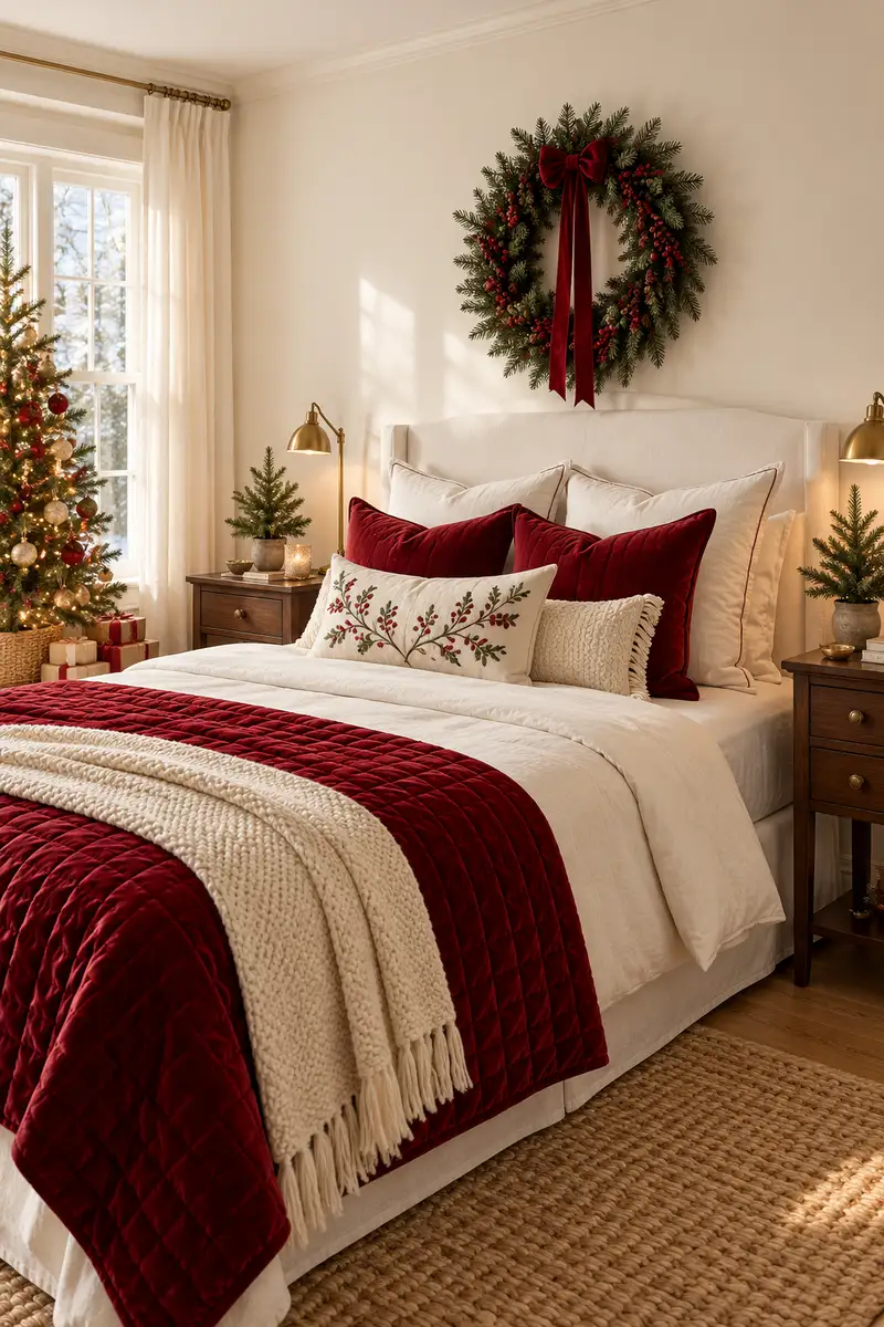 Red Christmas Decor Ideas That Make Every Room Feel Festive - Our Happy Corner