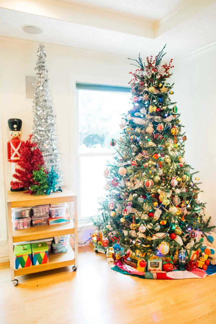 Red Christmas Trees Are on the Rise | Apartment Therapy